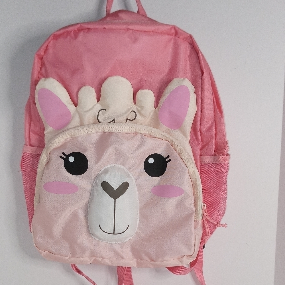 Firefly! Outdoor Gear Izzie the Llama Kid's Backpack Pink & Cream Unisex
